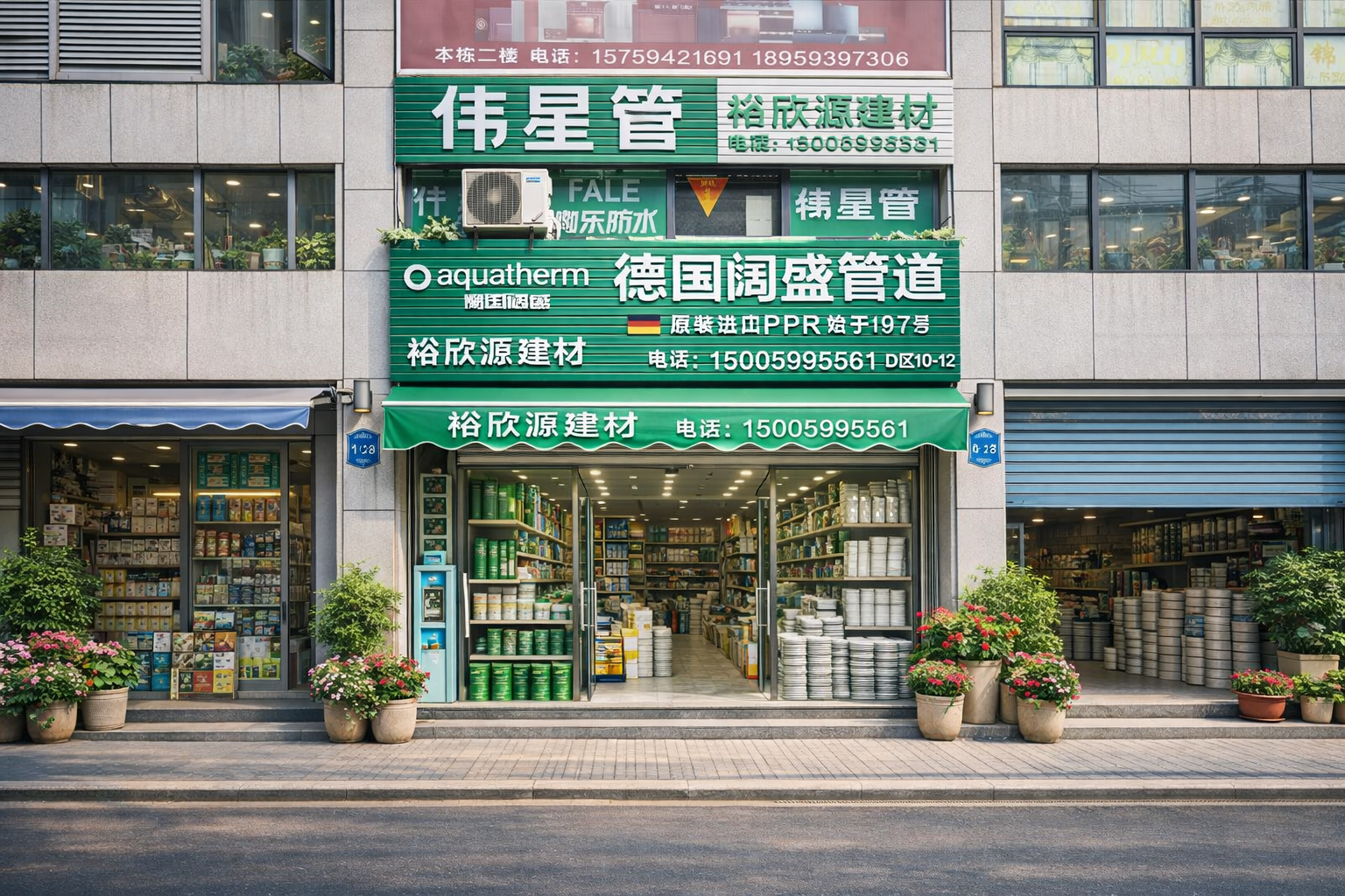 裕欣源建材仓储与展示