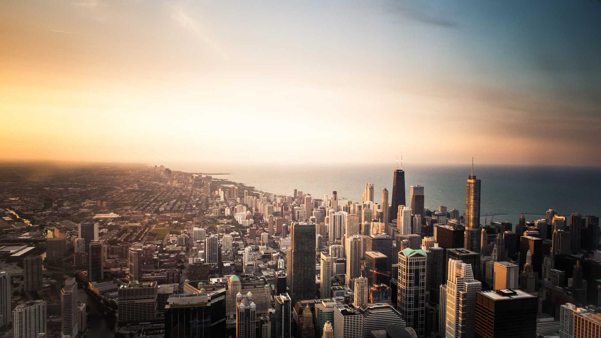 现代化建筑外观